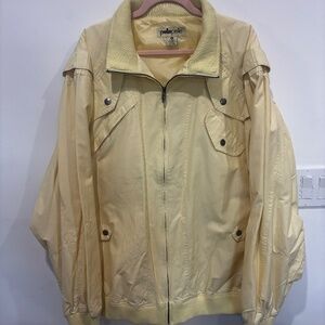 Pelle Pelle Vintage Bomber Jacket • Light Yellow • XXXL • Style #80AM2 • Perfect